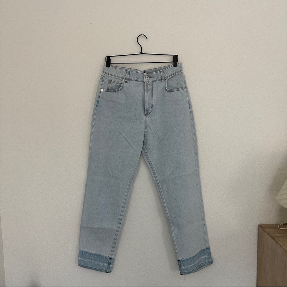 Loewe Slash Hem Jeans